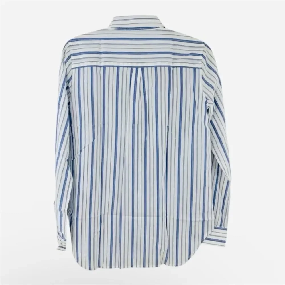 2/$30 NWT Womens UNTUCKit Pinot Perse Button Front Shirt Long Sleeve Cotton - Picture 3 of 8
